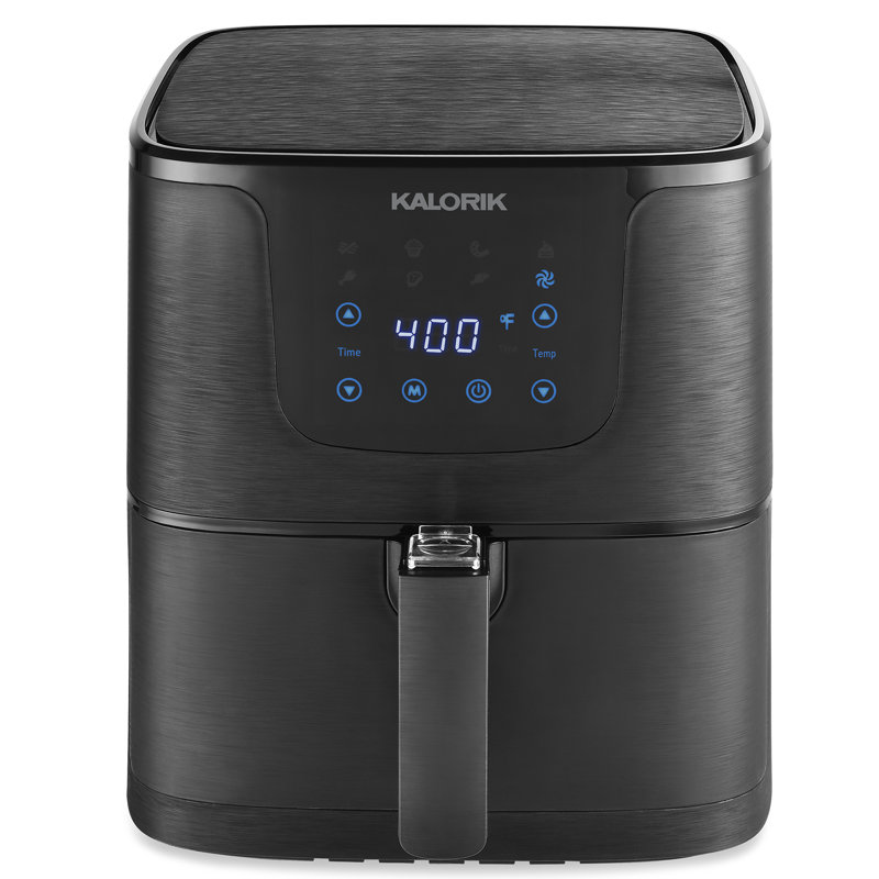 Kalorik 5.3 Quart Matte Black Digital Air fryer Pro XL & Reviews Wayfair